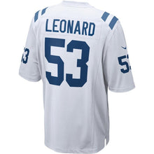 Load image into Gallery viewer, Darius Leonard Indianapolis Colts Nike Game Jersey - White