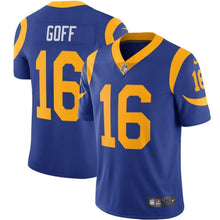 Load image into Gallery viewer, Jared Goff Los Angeles Rams Nike Vapor Limited Jersey - Royal