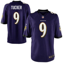 Load image into Gallery viewer, Justin Tucker Baltimore Ravens Nike Game Jersey - Purple