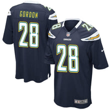 Load image into Gallery viewer, Melvin Gordon III Los Angeles Chargers Nike Game Jersey - Navy