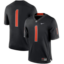 Load image into Gallery viewer, Oklahoma State Cowboys Nike Team Game Football Jersey - Black