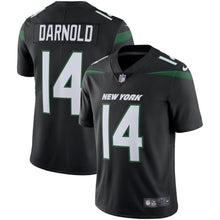 Load image into Gallery viewer, Sam Darnold New York Jets Nike Vapor Limited Jersey - Stealth Black