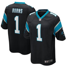 Load image into Gallery viewer, Brian Burns Carolina Panthers Nike Game Jersey - Black