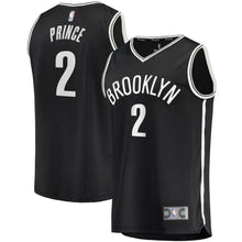 Load image into Gallery viewer, Taurean Prince Brooklyn Nets Fanatics Branded Fast Break Jersey Black - Icon Edition