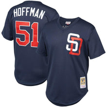 Load image into Gallery viewer, Trevor Hoffman San Diego Padres Jersey – Navy