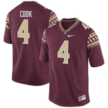 Load image into Gallery viewer, Dalvin Cook Florida State Seminoles Nike Alumni Football Jersey - Garnet