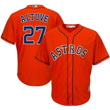 Load image into Gallery viewer, Jose Altuve Houston Astros Majestic Cool Base Player Jersey - Orange