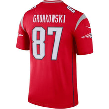 Load image into Gallery viewer, Rob Gronkowski New England Patriots Nike Inverted Legend Jersey - Red