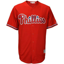 Load image into Gallery viewer, Scott Kingery Philadelphia Phillies Majestic Official Cool Base Player Jersey – White/Red