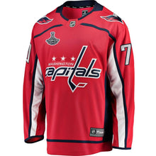Load image into Gallery viewer, Braden Holtby Washington Capitals Fanatics Branded 2018 Stanley Cup Champions Home Breakaway Player Jersey - Red