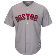 Load image into Gallery viewer, Dustin Pedroia Boston Red Sox Majestic Cool Base Player Jersey - Gray