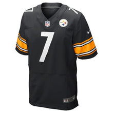 Load image into Gallery viewer, Ben Roethlisberger Pittsburgh Steelers Nike Elite Jersey - Black