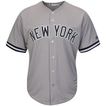 Load image into Gallery viewer, Aaron Judge New York Yankees Majestic Cool Base Player Replica Jersey - Gray