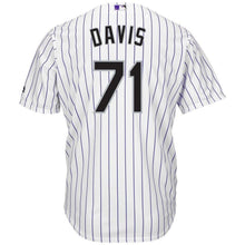 Load image into Gallery viewer, Wade Davis Colorado Rockies Majestic Home Cool Base Player Jersey - White