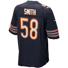 Load image into Gallery viewer, Roquan Smith Chicago Bears Nike Game Jersey - Navy