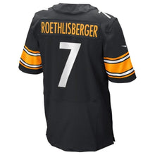 Load image into Gallery viewer, Ben Roethlisberger Pittsburgh Steelers Nike Elite Jersey - Black
