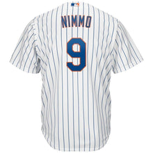 Load image into Gallery viewer, Brandon Nimmo New York Mets Majestic Official Cool Base Player Jersey - White/Royal