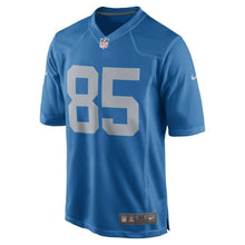 Load image into Gallery viewer, Eric Ebron Detroit Lions Nike Throwback Game Jersey - Blue