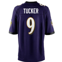 Load image into Gallery viewer, Justin Tucker Baltimore Ravens Nike Game Jersey - Purple
