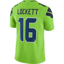 Load image into Gallery viewer, Tyler Lockett Seattle Seahawks Nike Vapor Untouchable Color Rush Limited Player Jersey - Neon Green