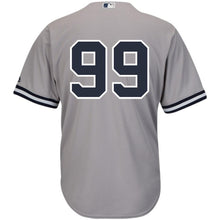 Load image into Gallery viewer, Aaron Judge New York Yankees Majestic Cool Base Player Replica Jersey - Gray
