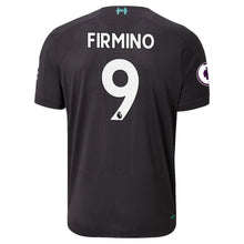 Load image into Gallery viewer, Roberto Firmino Liverpool New Balance 2019/20 Third Player Jersey - Black