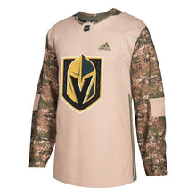 Load image into Gallery viewer, Vegas Golden Knights adidas Veterans Day Practice Jersey - Camo