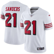 Load image into Gallery viewer, Deion Sanders San Francisco 49ers Nike Color Rush Vapor Untouchable Limited Retired Player Jersey - White