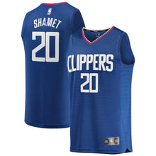 Load image into Gallery viewer, Landry Shamet LA Clippers Fanatics Branded Fast Break Replica Jersey - Icon Edition - Royal