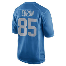 Load image into Gallery viewer, Eric Ebron Detroit Lions Nike Throwback Game Jersey - Blue