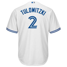 Load image into Gallery viewer, Troy Tulowitzki Toronto Blue Jays Majestic Official Cool Base Player Jersey - White