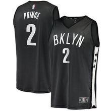 Load image into Gallery viewer, Taurean Prince Brooklyn Nets Fanatics Branded Fast Break Jersey Charcoal - Statement Edition