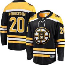 Load image into Gallery viewer, Joakim Nordstrom Boston Bruins Fanatics Branded Home Breakaway Player Jersey - Black
