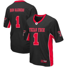 Load image into Gallery viewer, Texas Tech Red Raiders Colosseum Max Power Football Jersey - Black