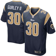 Load image into Gallery viewer, Todd Gurley II Los Angeles Rams Nike Game Jersey - Navy