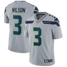 Load image into Gallery viewer, Russell Wilson Seattle Seahawks Nike Vapor Untouchable Limited Player Jersey - Gray