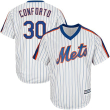 Load image into Gallery viewer, Michael Conforto New York Mets Majestic Home Cool Base Player Jersey - White