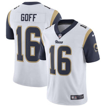Load image into Gallery viewer, Jared Goff Los Angeles Rams Nike Vapor Untouchable Limited Jersey - White