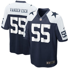 Load image into Gallery viewer, Leighton Vander Esch Dallas Cowboys Nike Alternate Game Jersey - Navy