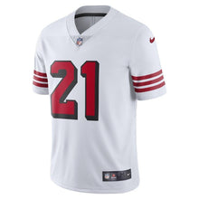 Load image into Gallery viewer, Deion Sanders San Francisco 49ers Nike Color Rush Vapor Untouchable Limited Retired Player Jersey - White