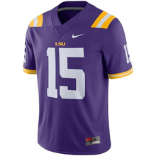 Load image into Gallery viewer, LSU Tigers Nike Team Game Football Jersey - Purple
