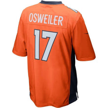 Load image into Gallery viewer, Brock Osweiler Denver Broncos Nike Game Jersey - Orange