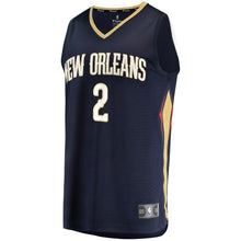 Load image into Gallery viewer, Lonzo Ball New Orleans Pelicans Fanatics Branded Fast Break Replica Jersey Navy - Icon Edition