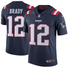 Load image into Gallery viewer, Tom Brady New England Patriots Nike Vapor Untouchable Color Rush Limited Player Jersey - Navy