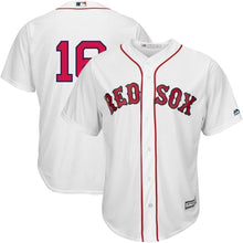 Load image into Gallery viewer, Andrew Benintendi Boston Red Sox Majestic Home Official Cool Base Replica Player Jersey - White