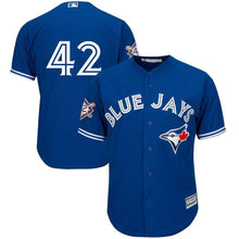 Load image into Gallery viewer, Toronto Blue Jays Majestic 2019 Jackie Robinson Day Official Cool Base Jersey - Royal