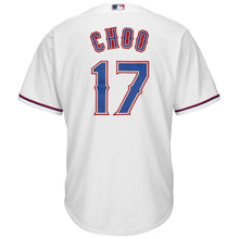 Load image into Gallery viewer, Shin-Soo Choo Texas Rangers Majestic Home Official Cool Base Player Jersey - White