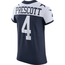 Load image into Gallery viewer, Dak Prescott Dallas Cowboys Nike Alternate Vapor Untouchable Elite Jersey - Navy