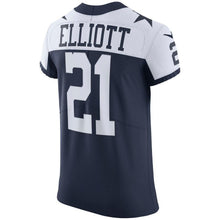 Load image into Gallery viewer, Ezekiel Elliott Dallas Cowboys Nike Alternate Vapor Untouchable Elite Jersey - Navy