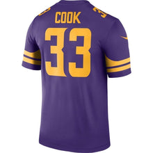 Load image into Gallery viewer, Dalvin Cook Minnesota Vikings Nike Color Rush Legend Jersey - Purple